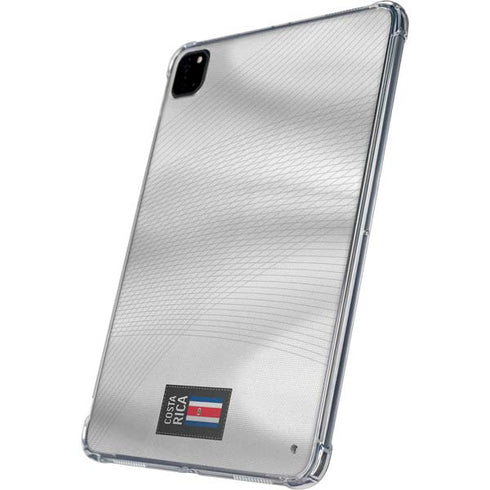 Costa Rica Soccer Flag iPad Pro 11in (2024) Clear Case